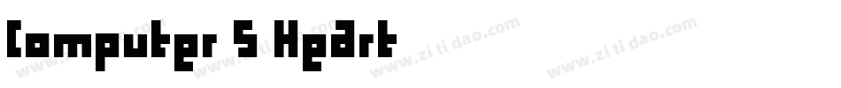 Computer s Heart字体转换